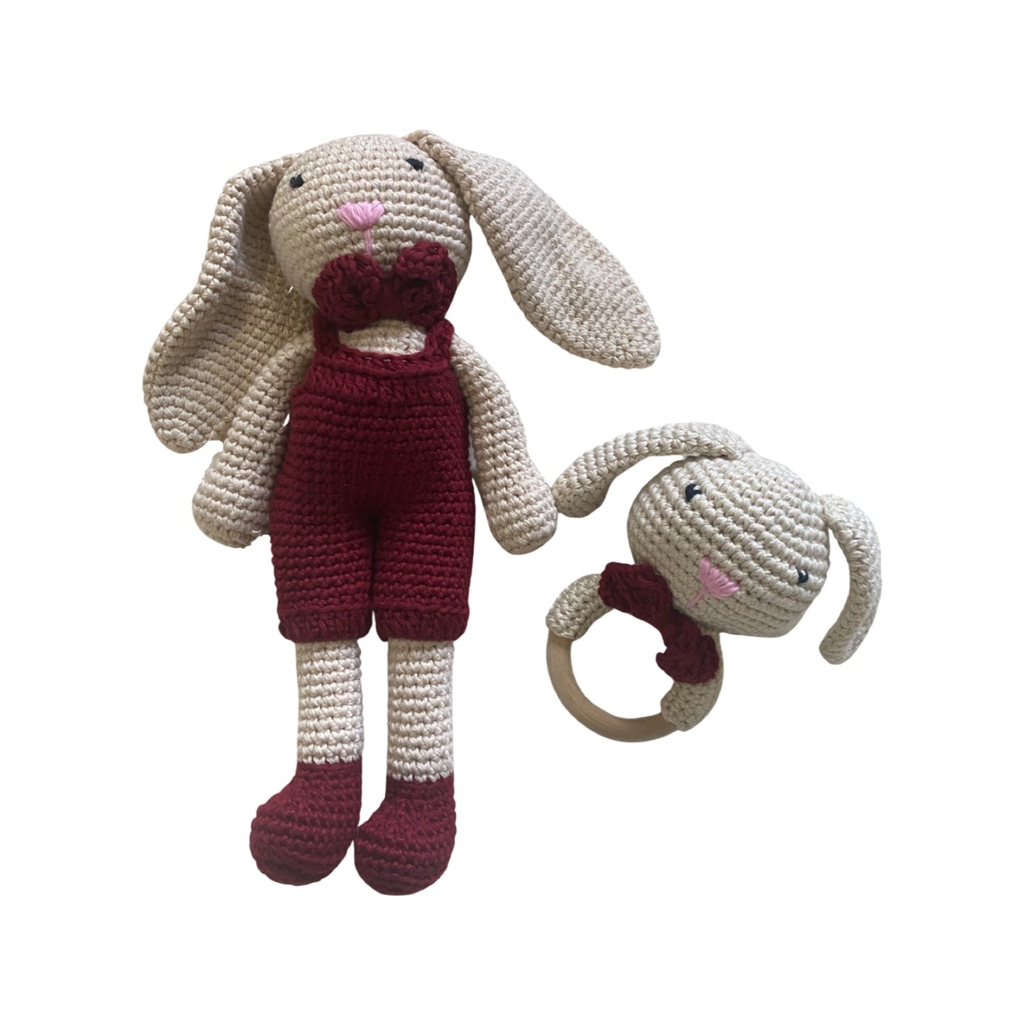 Bunny and teether set