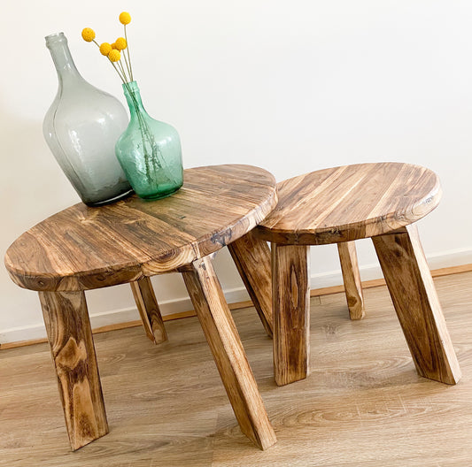 Teak Coffee Table - Set of 2