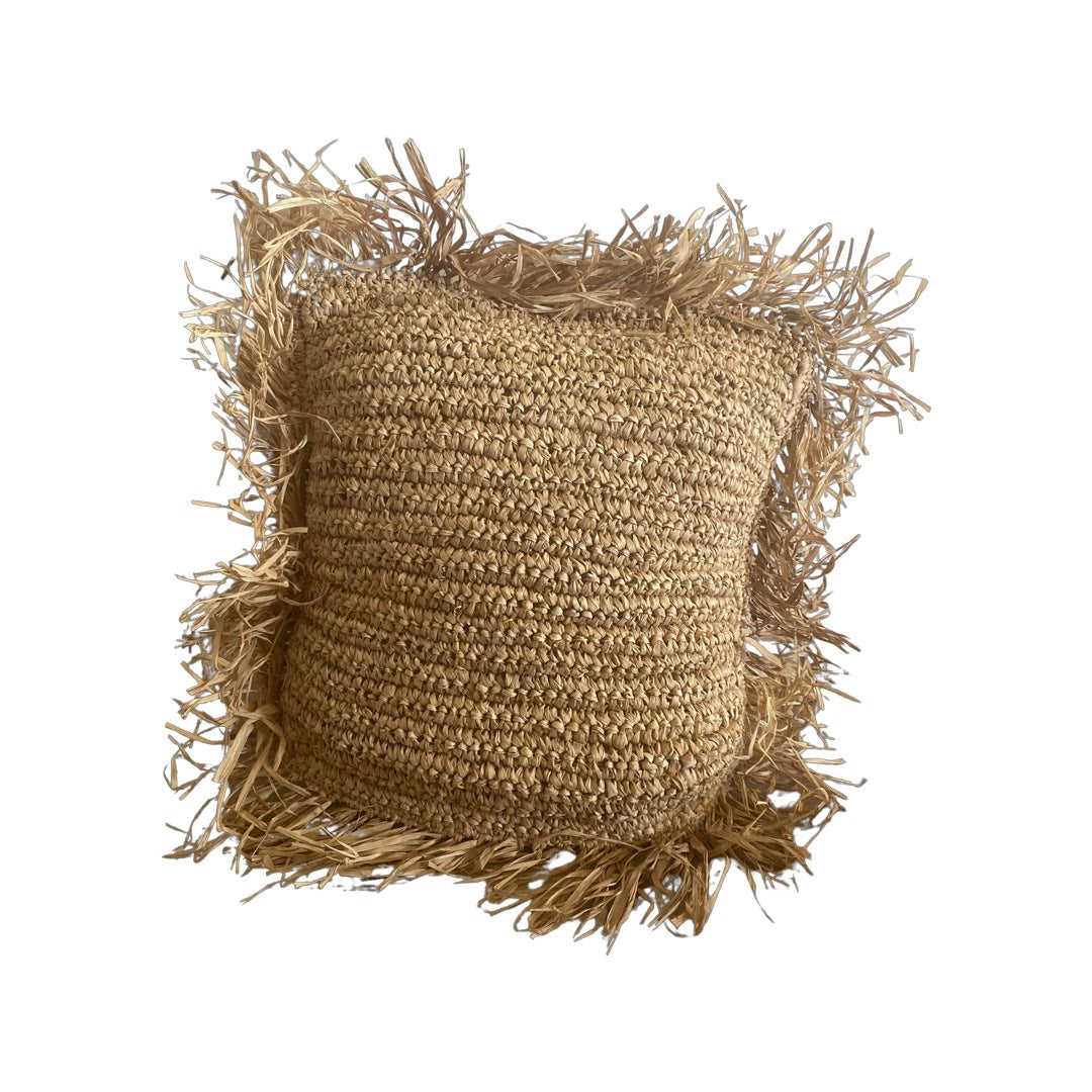 Raffia Cushion Cover