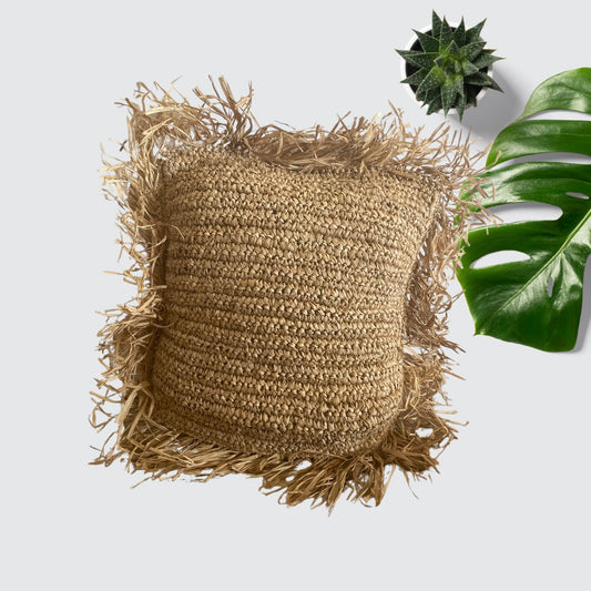 Raffia Cushion Cover